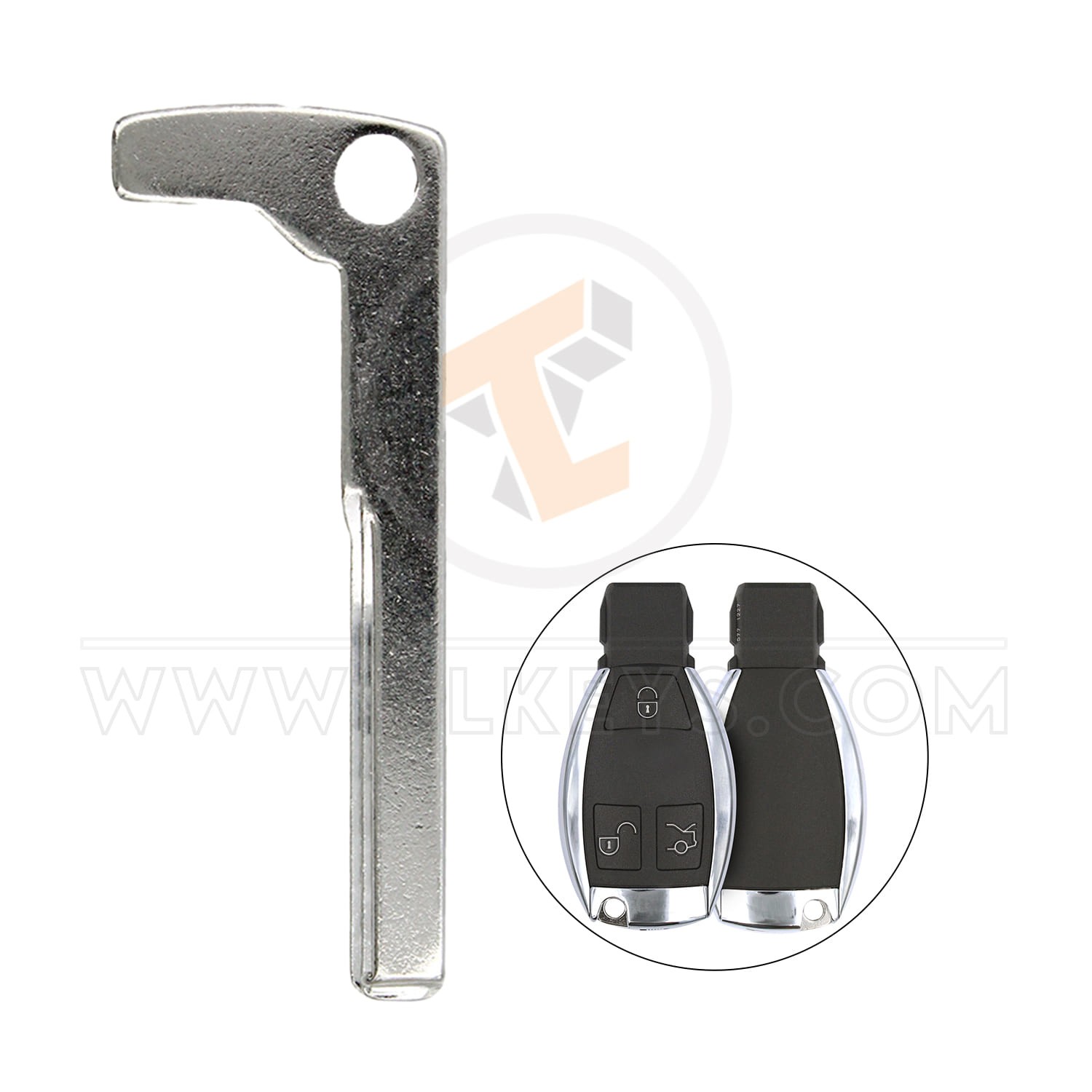 Mercedes 2010-2015 Emergency Key Emergency Keys